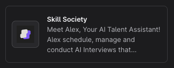 Skill Society TeamTailor Marketplace